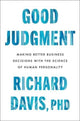 Book cover of: Good Judgment. By: Davis, Richard, Jr.