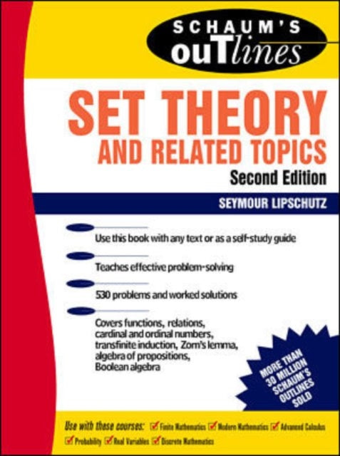 Book cover of: Schaum's Outline of Set Theory and Related Topics