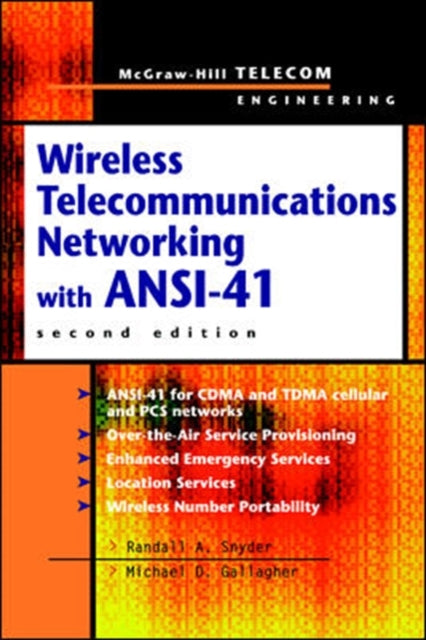 Book cover of: Wireless Telecommunications Networking with ANSI-41. By: Randall A. Snyder