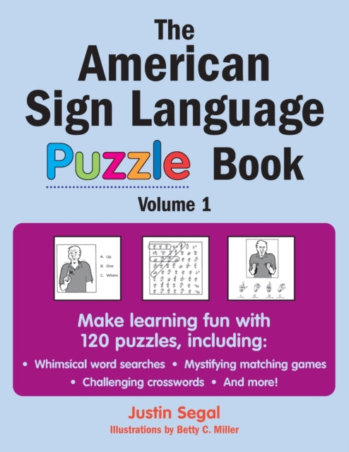 Book cover of: American Sign Language Puzzle Book