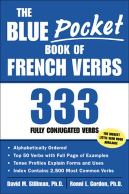 Book cover of: Blue Pocket Book of French Verbs