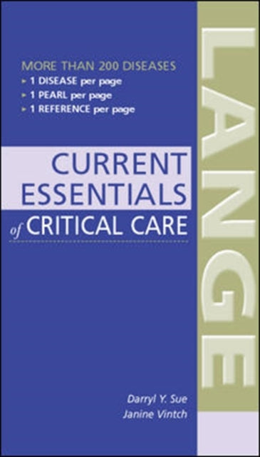 Book cover of: CURRENT Essentials of Critical Care