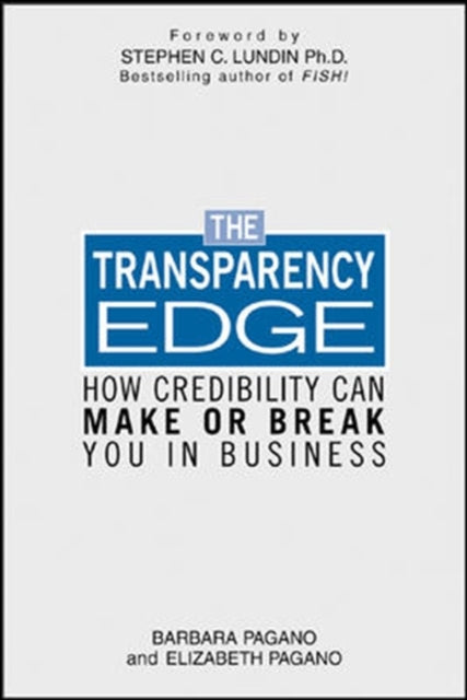 Book cover of: Transparency Edge. By: Elizabeth Pagano