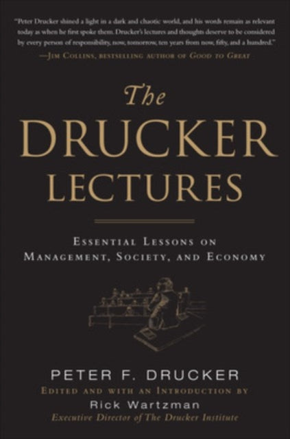 Book cover of: Drucker Lectures: Essential Lessons on Management, Society and Economy. By: Peter F. Drucker