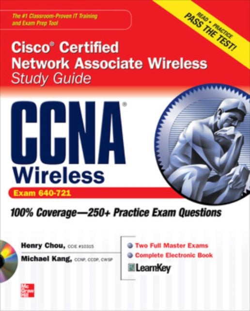 Book cover of: CCNA Cisco Certified Network Associate Wireless Study Guide (Exam 640-721). By: Henry Chou