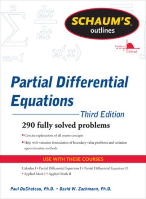 Book cover of: Schaum's Outline of Partial Differential Equations. By: Paul DuChateau