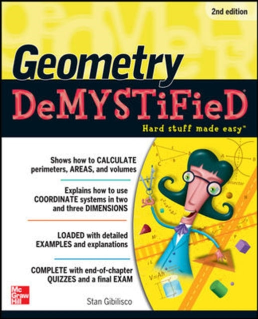 Book cover of: Geometry DeMYSTiFieD. By: Stan Gibilisco