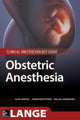 Book cover of: Obstetric Anesthesia. By: Alan Santos
