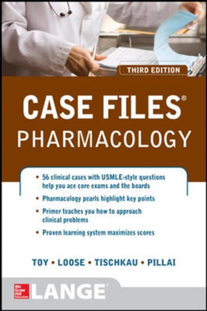 Book cover of: Case Files Pharmacology, Third Edition