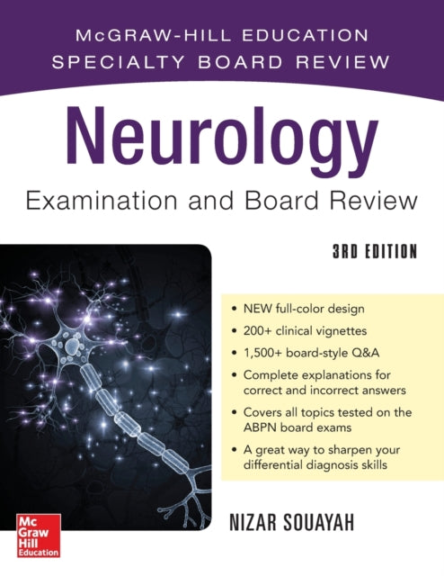 Book cover of: Neurology Examination and Board Review, Third Edition. By: Nizar Souayah