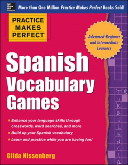 Book cover of: Practice Makes Perfect Spanish Vocabulary Games