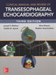 Book cover of: Clinical Manual and Review of Transesophageal Echocardiography, 3/e. By: Joseph Mathew