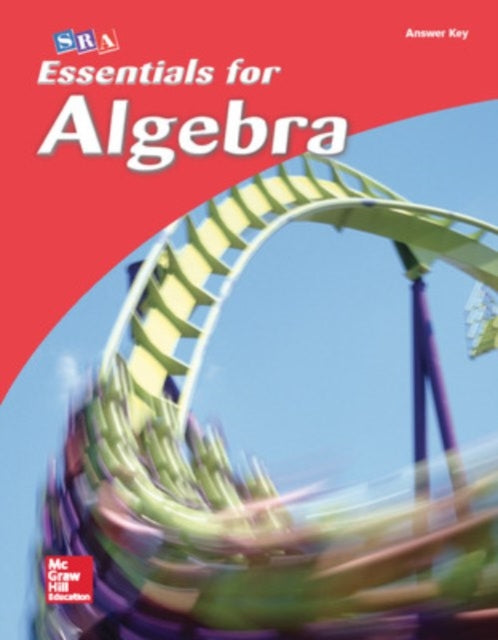 Book cover of: Essentials for Algebra, Answer Key. By: McGraw Hill