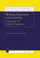 Book cover of: Writing Hypertext and Learning. By: Rainer Bromme