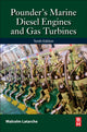 Book cover of: Pounder's Marine Diesel Engines and Gas Turbines. By: Malcolm Latarche