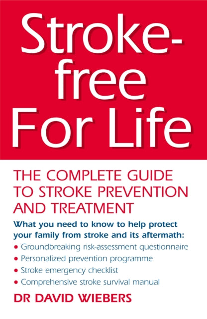 Book cover of: Stroke-Free For Life. By: David O. Wiebers