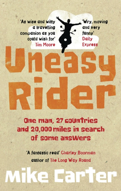 Book cover of: Uneasy Rider. By: Mike Carter