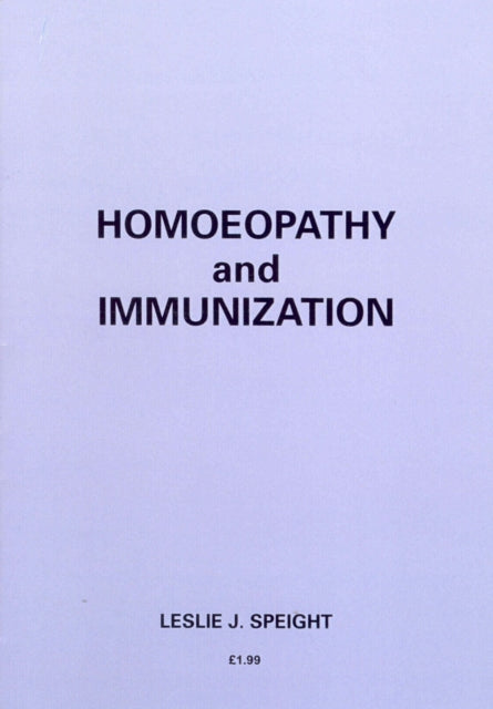 Homoeopathy And Immunization