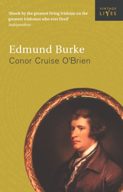 Book cover of: Edmund Burke. By: Conor Cruise O’Brien