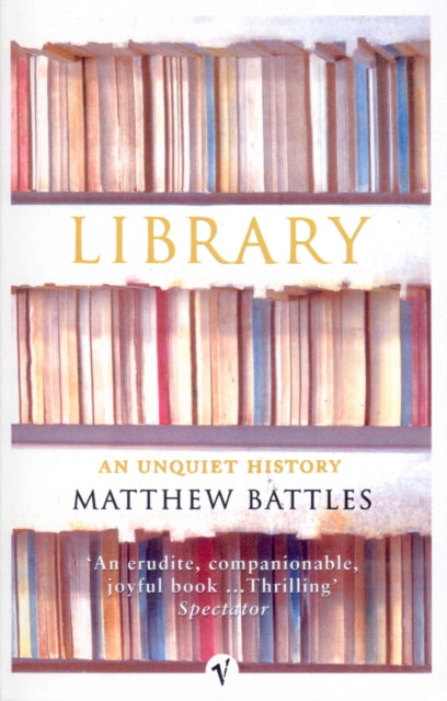 Book cover of: Library. By: Matthew Battles