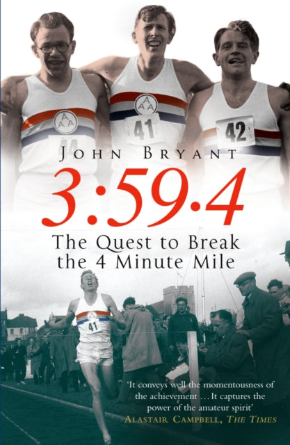 Book cover of: 3:59.4. By: John Bryant