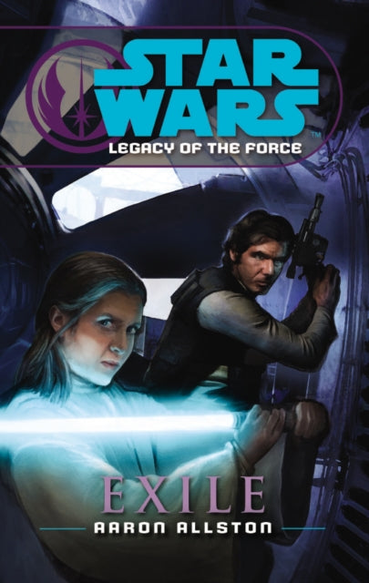 Book cover of: Star Wars: Legacy of the Force IV - Exile. By: Aaron Allston