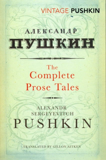 Book cover of: Complete Prose Tales. By: Gillon Aitken