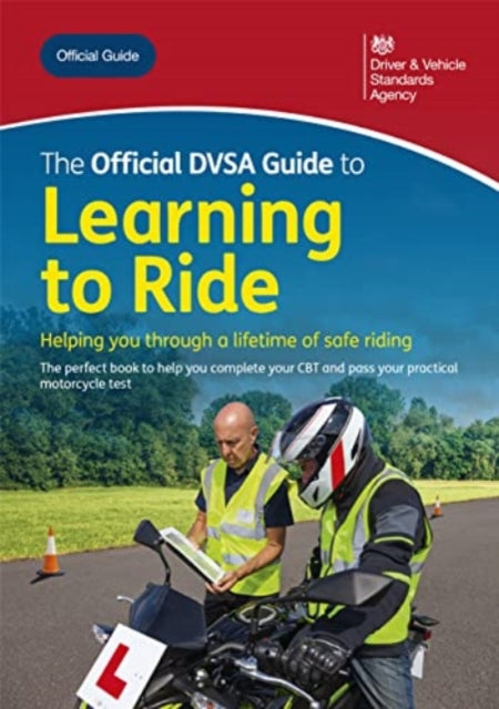Book cover of: official DVSA guide to learning to ride