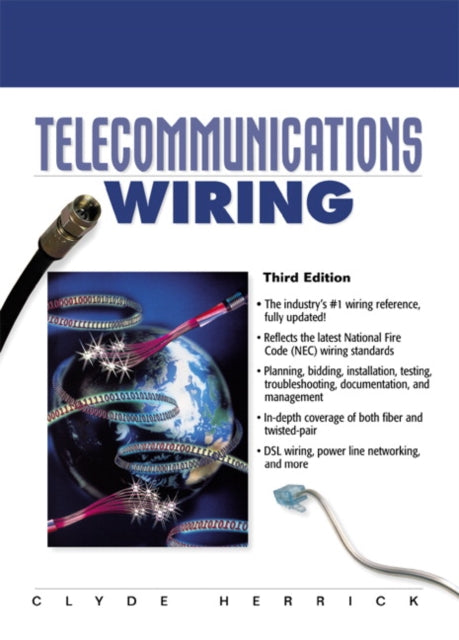 Book cover of: Telecommunications Wiring. By: HERRICK  CLYDE N.
