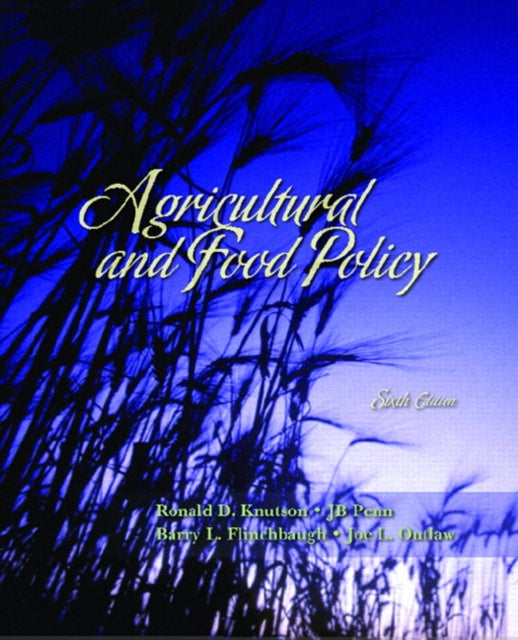 Book cover of: Agricultural and Food Policy