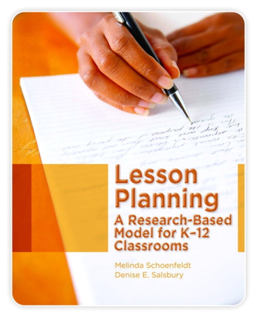 Book cover of: Lesson Planning. By: Melinda Schoenfeldt, Melinda K. Schoenfeldt