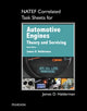 Book cover of: NATEF Correlated Task Sheets for Automotive Engines. By: James D. Halderman