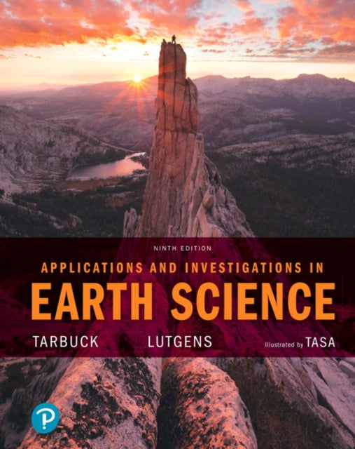 Book cover of: Applications and Investigations in Earth Science. By: Edward J. Tarbuck