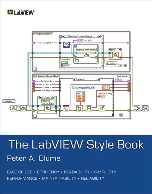 Book cover of: LabVIEW Style Book, The. By: BLUME  PETER A.
