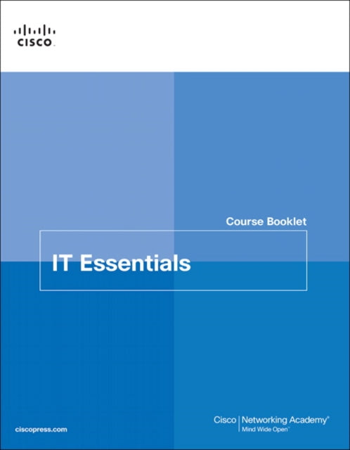 Book cover of: IT Essentials Course Booklet v7. By: Cisco Networking Academy