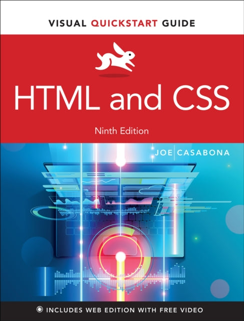 Book cover of: HTML and CSS. By: CASABONA, JOE