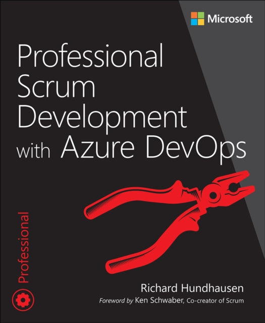 Book cover of: Professional Scrum Development with Azure DevOps. By: Richard Hundhausen