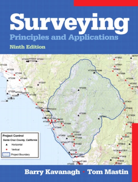 Book cover of: Surveying. By: Barry Kavanagh