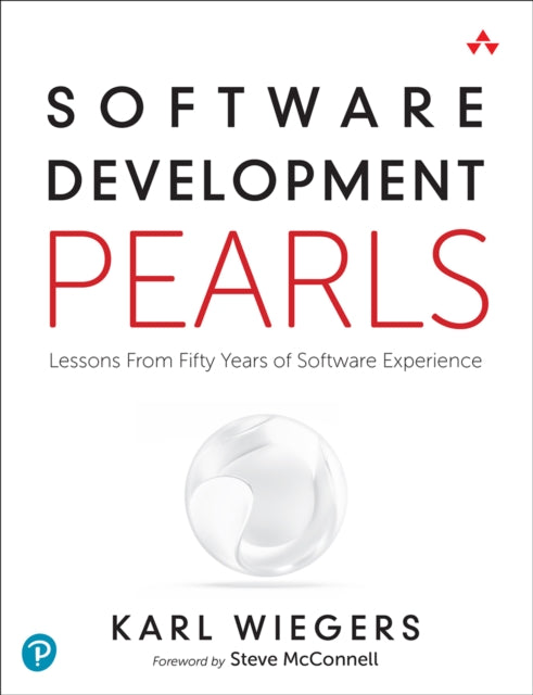 Book cover of: Software Development Pearls. By: WIEGERS, KARL