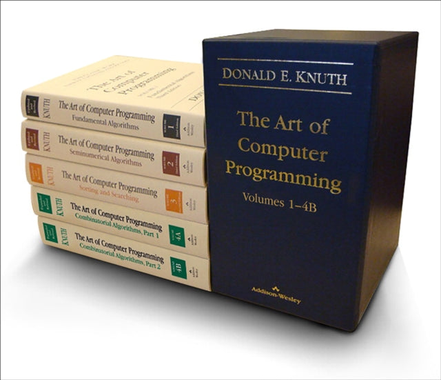 Art of Computer Programming, The, Volumes 1-4B, Boxed Set 9780137935109 Donald Knuth