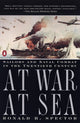 Book cover of: At War at Sea. By: Ronald H. Spector
