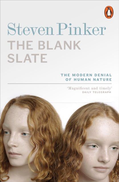 Book cover of: Blank Slate. By: Steven Pinker