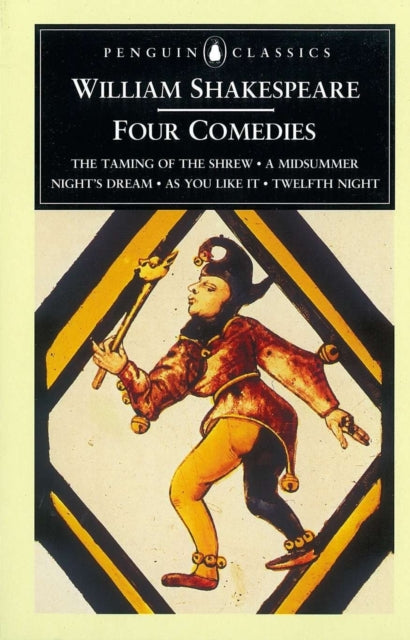 Book cover of: Four Comedies. By: William Shakespeare