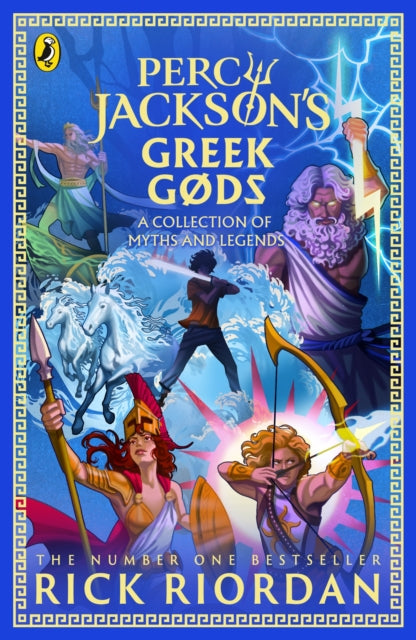 Book cover of: Percy Jackson and the Greek Gods. By: Rick Riordan