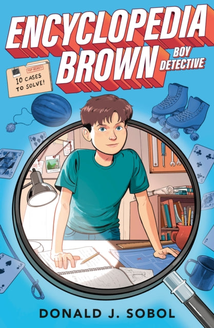 Book cover of: Encyclopedia Brown, Boy Detective. By: Donald J. Sobol