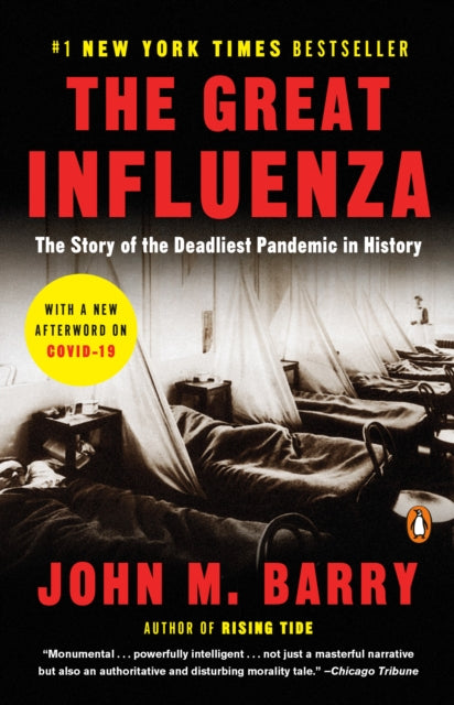 Book cover of: Great Influenza. By: John M. Barry