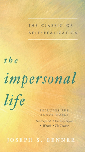 Book cover of: Impersonal Life. By: Joseph S. Benner