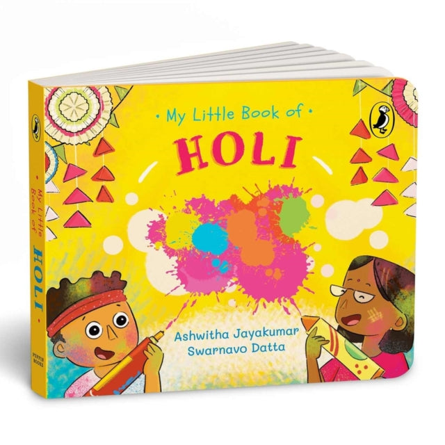 Book cover of: My Little Book of Holi. By: Ashwitha Jayakumar