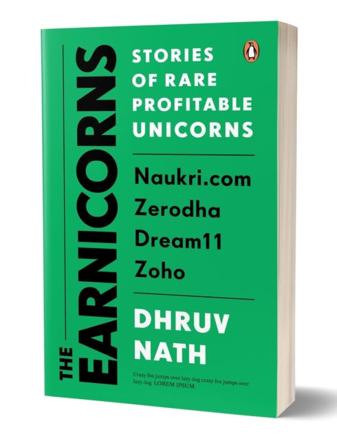 Book cover of: Earnicorns. By: Dhruv Nath