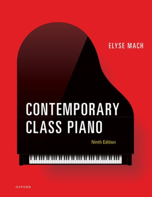 Book cover of: Contemporary Class Piano. By: Elyse Mach
